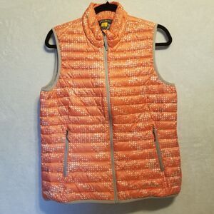Eddie Bauer M Vest Travex Down Puffer Full Zip Pockets Down Fill Gorpcore Skiing